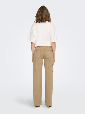 ONLY Regular Cargo trousers 'Safai-Missouri' in Brown
