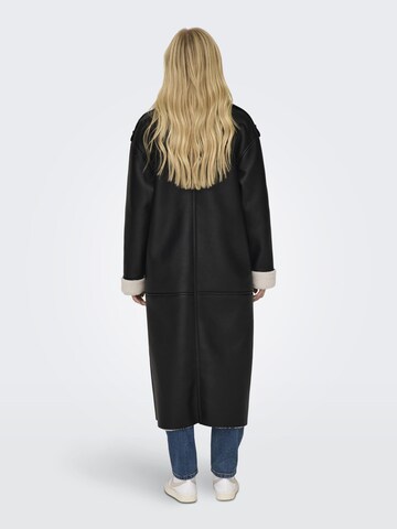 Manteau mi-saison 'VIVA' ONLY en noir