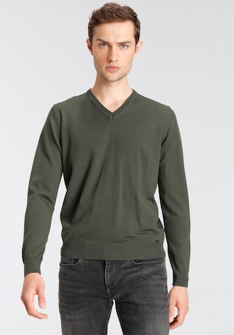 OLYMP Sweater in Green: front