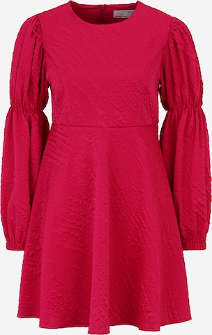 Selected Femme Petite Dress in Pink: front
