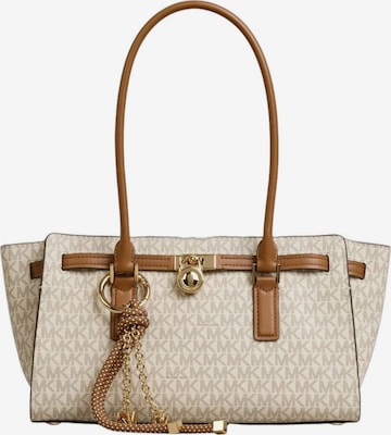 smėlio MICHAEL Michael Kors Rankinė 'Hamilton': priekis