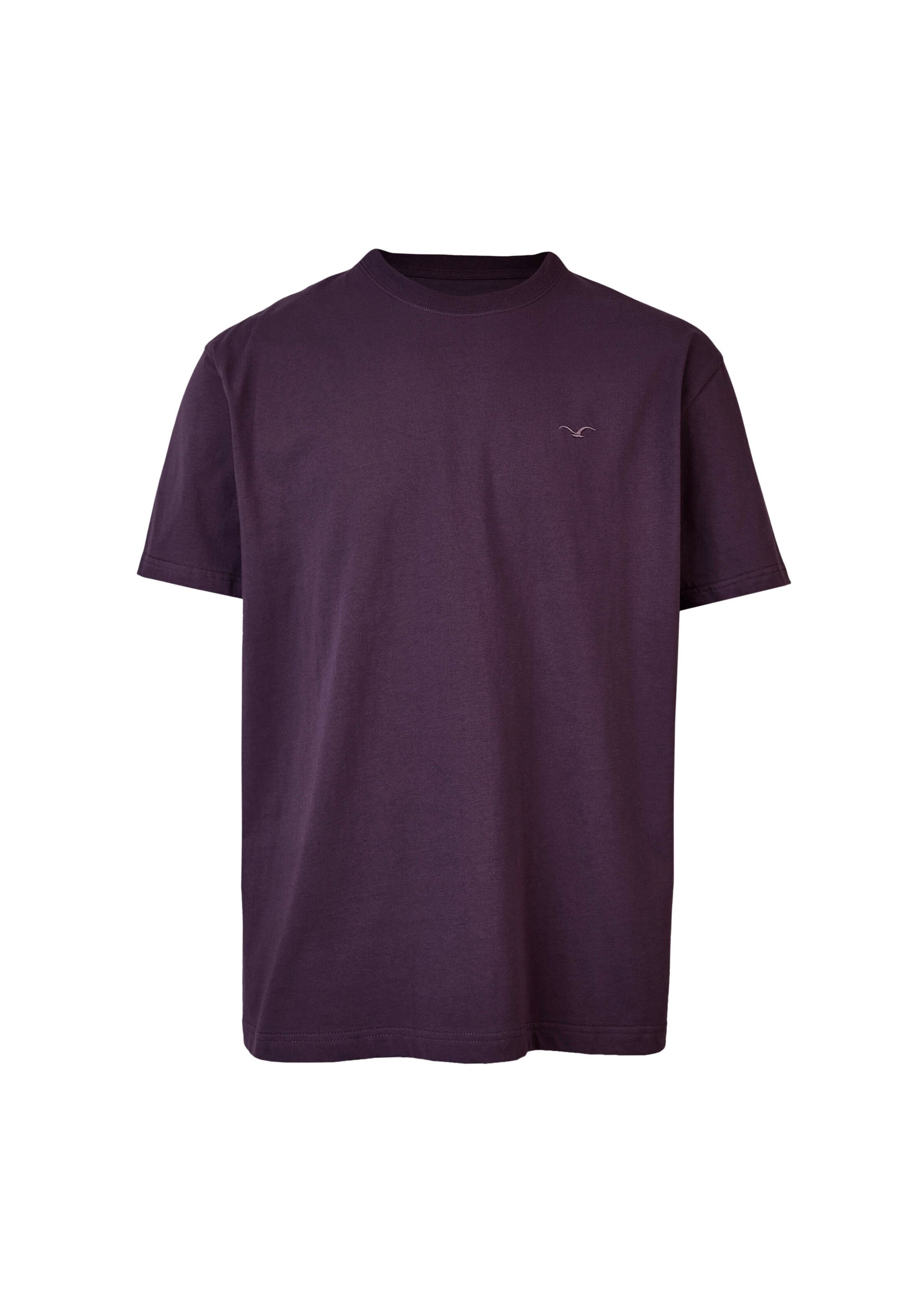 Cleptomanicx T-Shirt 'Ligull Boxy 2' in Lila: Vorderseite