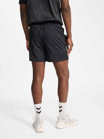 Regular Pantalon de sport Hummel en noir