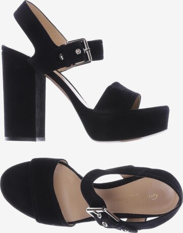 Gianvito Rossi Sandals & High-Heeled Sandals in 37,5 in Black: front