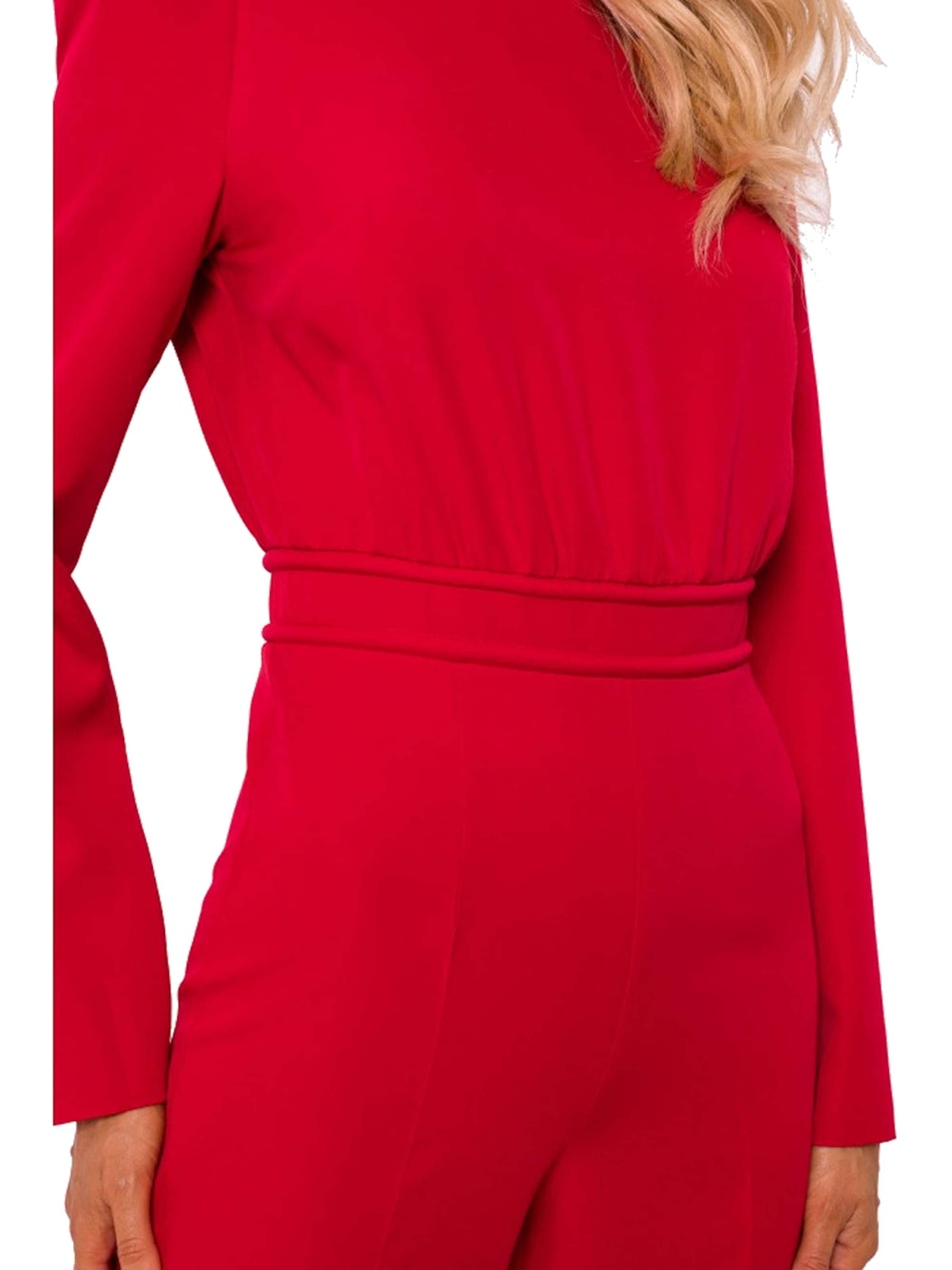 Numoco Jumpsuit 'Overall Adele'‌‌‌‌‌‌‌‌‌‌ in Rot