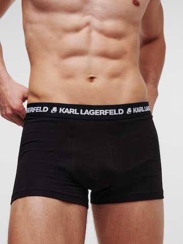 Boxer di Karl Lagerfeld in nero: frontale