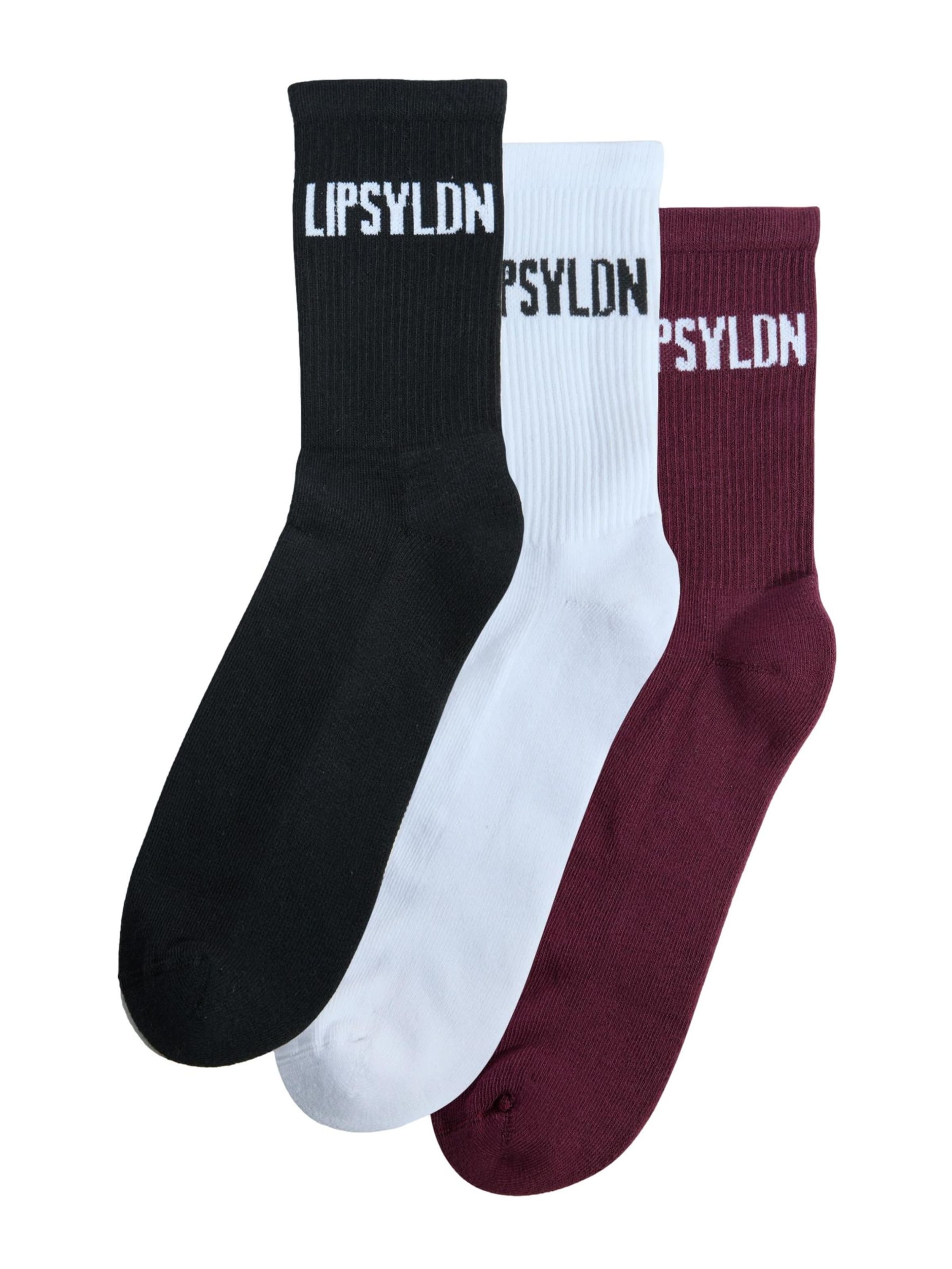 Chaussettes Lipsy en rouge : devant
