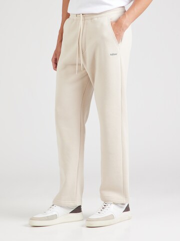 HOLLISTER - Loosefit Pantalón en beige: frente