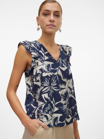VERO MODA Bluse 'VMJosie' i blå