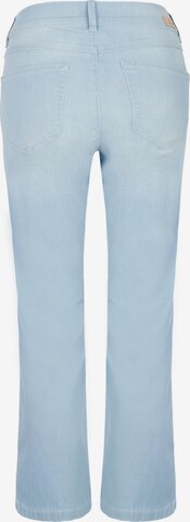 Angels Bootcut Jeans 'Leni Crop' in Blauw