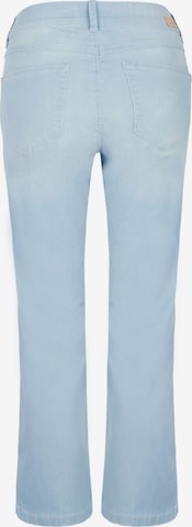Angels Bootcut Bootcut Jeans Bootcut-Jeans 'Leni Crop' in Blau