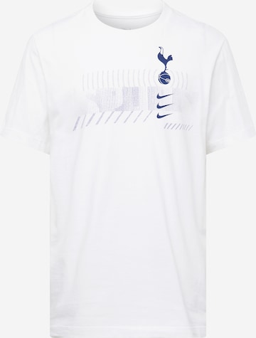 T-Shirt fonctionnel NIKE en blanc : devant