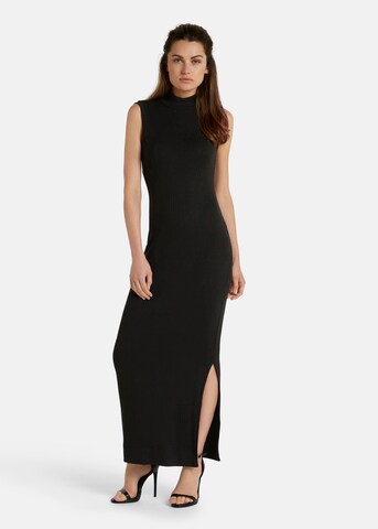 Nicowa Knitted dress in Black: front