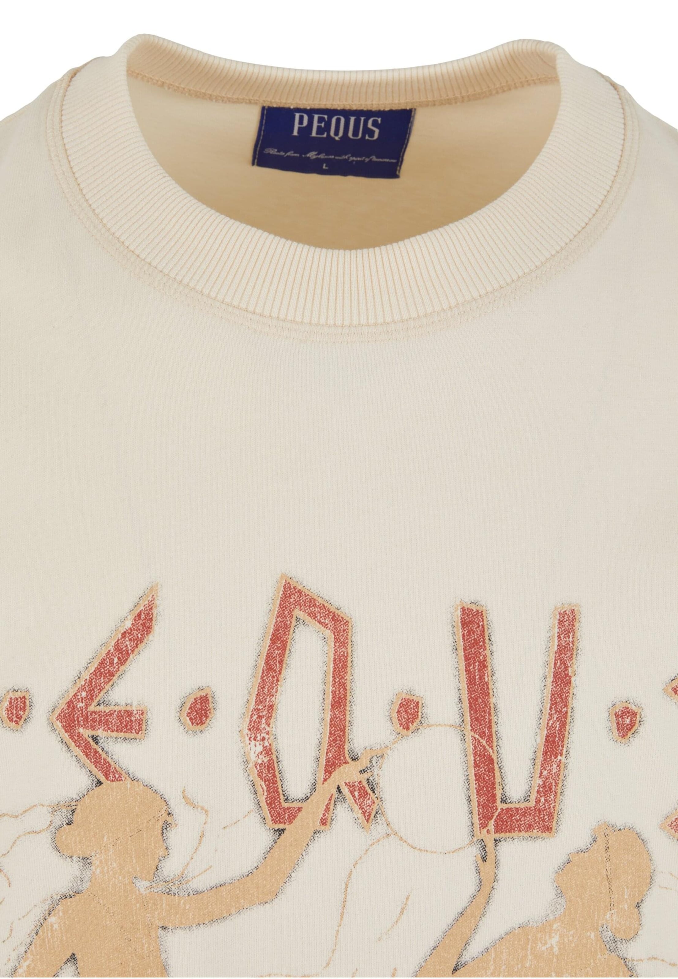 Pequs Bluser & t-shirts 'Ancient Love Story' i beige