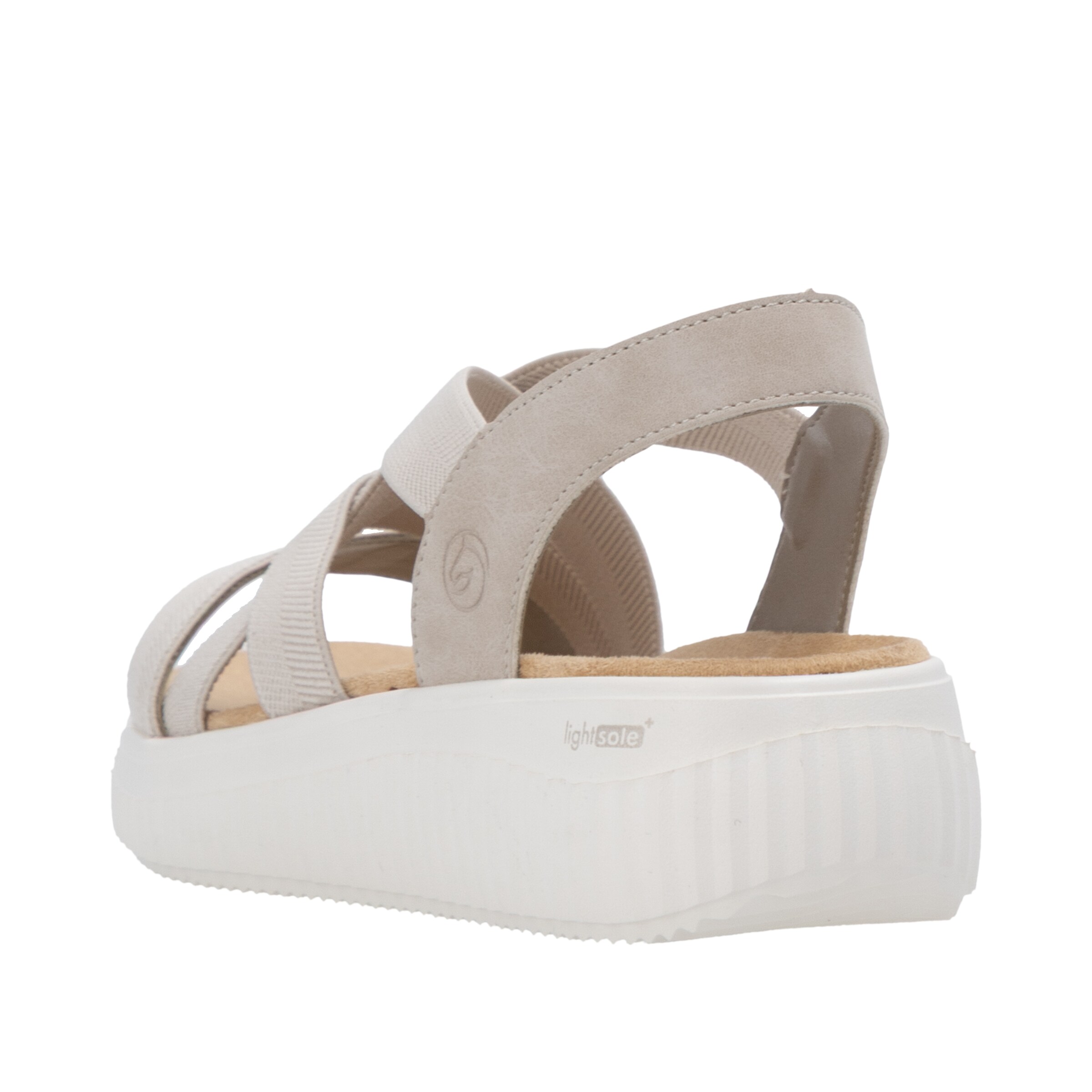 REMONTE Strap Sandals 'D3L52' in Beige