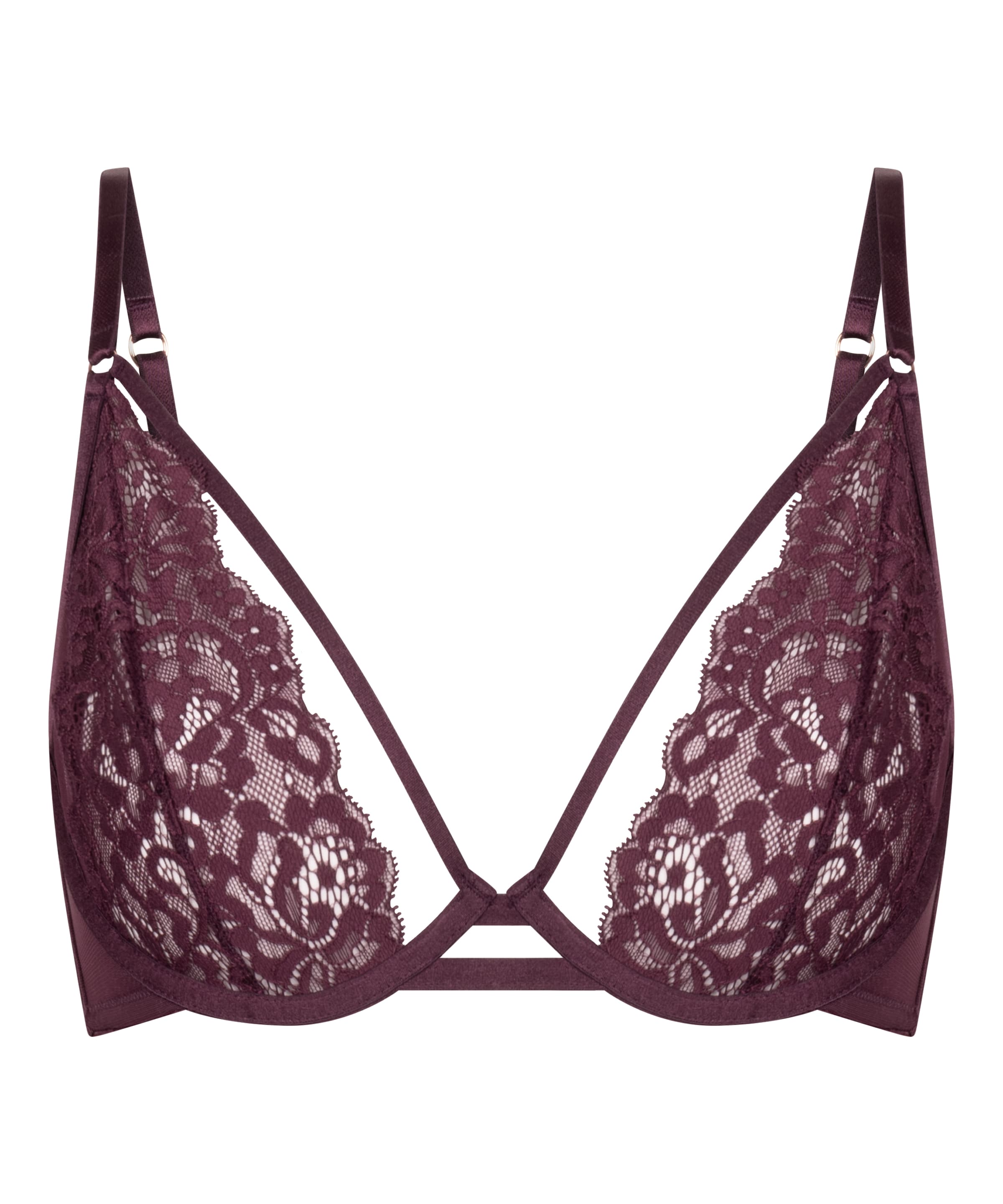 Hunkemöller Bustier BH in Rood: voorkant