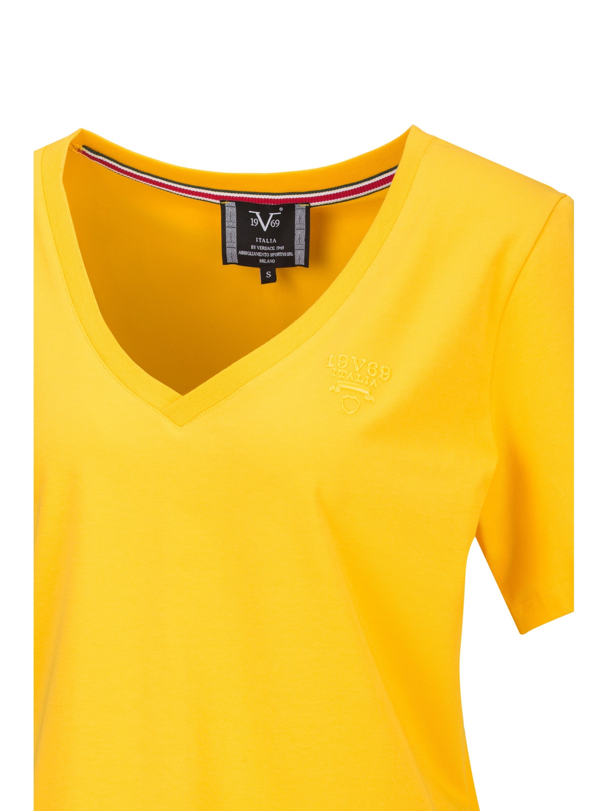 19V69 ITALIA Shirt 'Baila' in Geel
