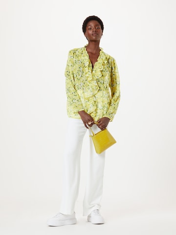 River Island Plus Blouse 'EMBEL' in Yellow