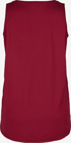 Active by Zizzi Sporttop 'Abasic' in Rood