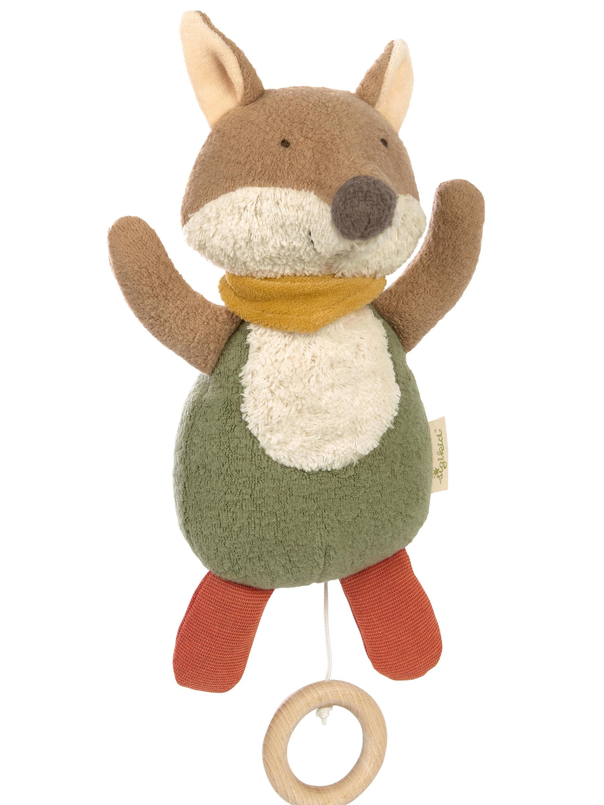 SIGIKID Kuscheltiere‌‌ in Grün: Vorderseite