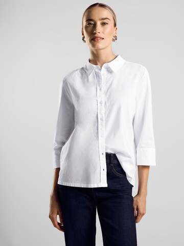 STREET ONE Bluse in Weiß: Vorderseite
