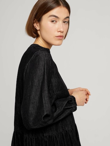 TOM TAILOR DENIM Shirt Dress in Black