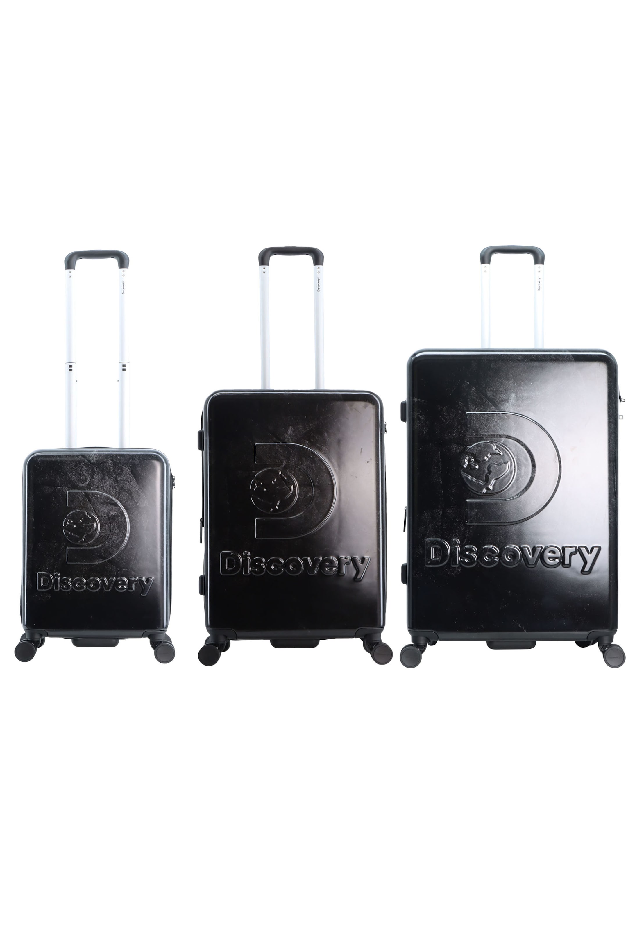 Discovery Suitcase Set 'Discovery' in Black: front