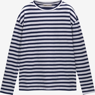 Pull&Bear Shirt in navy / weiß, Produktansicht