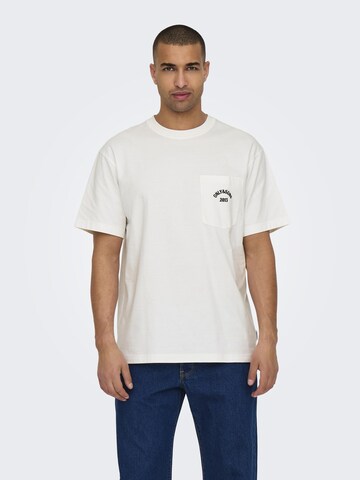 Only & Sons Shirt 'ONSArchie' in White