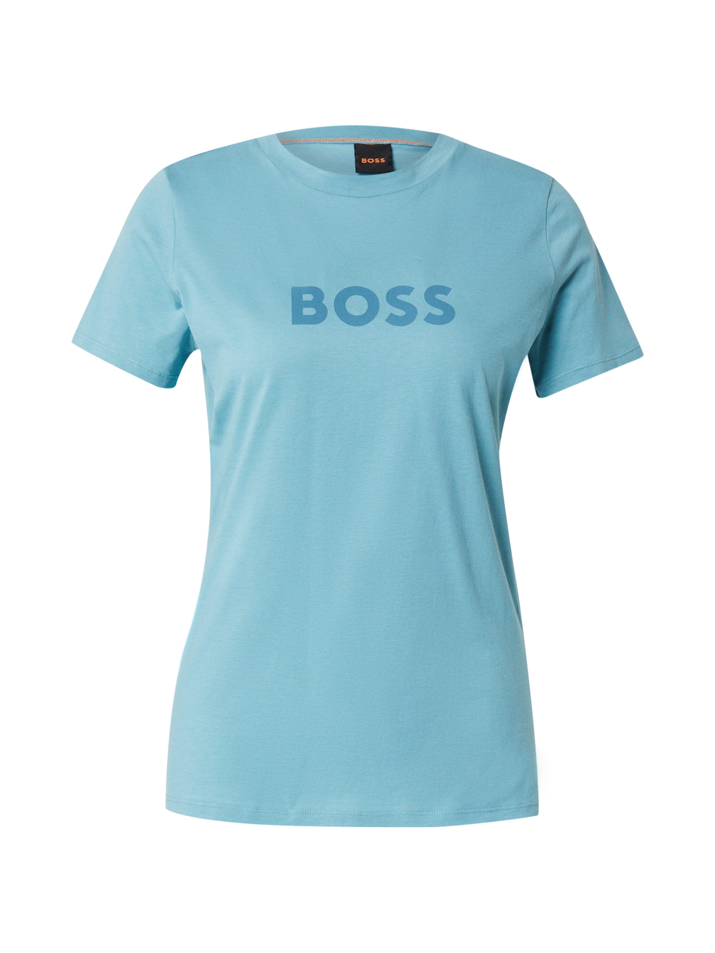 BOSS - Camisa em azul: frente