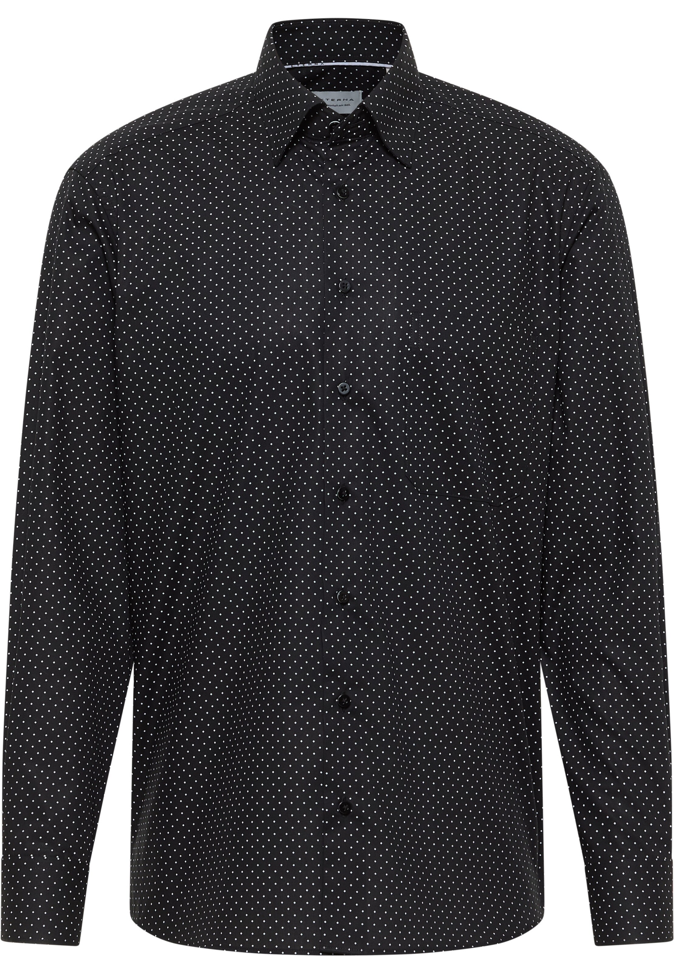 ETERNA Comfort fit Business shirt in Black: front