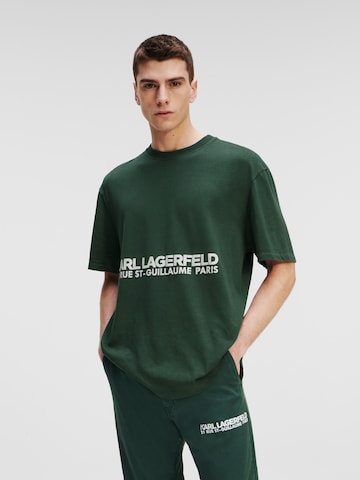 Karl Lagerfeld - Camisa em verde: frente