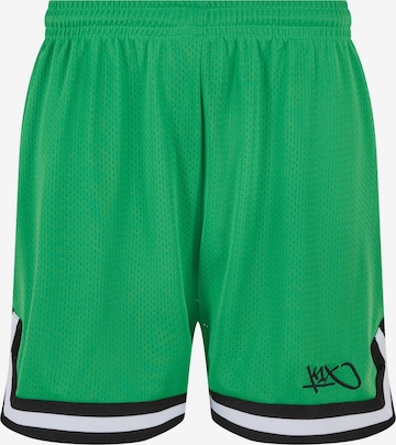 regular Pantaloni di K1X in verde: frontale