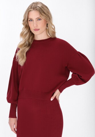 DreiMaster Klassik - Pullover em vermelho: frente