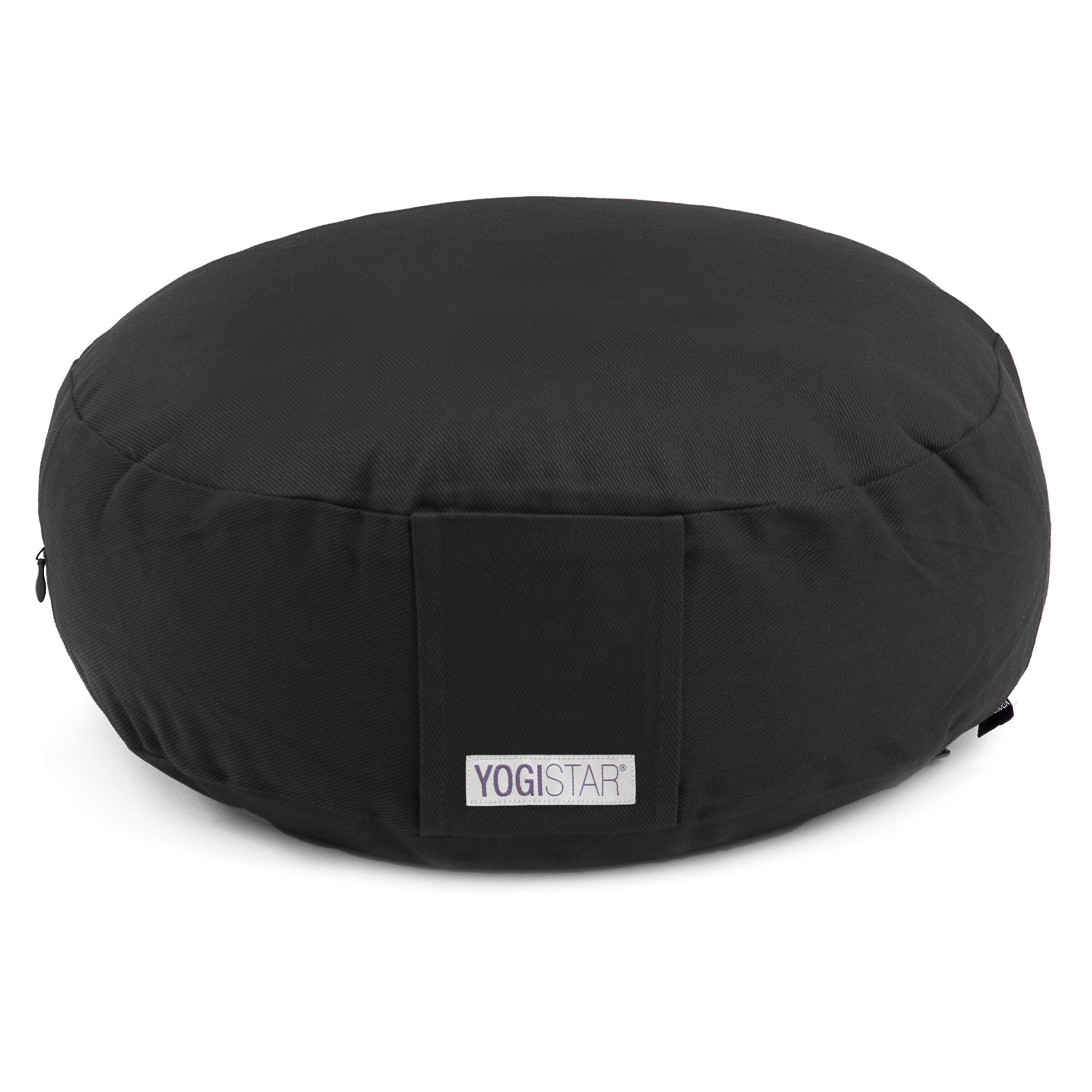 YOGISTAR.COM Pillow in Black