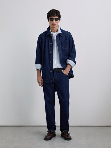 Comfort Fit Cămașă ' ' de la Scalpers pe albastru: față