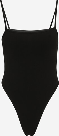 Only Petite Bodysuit 'RED' in Black: front