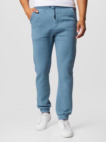 Effilé Pantalon BLEND en bleu : devant