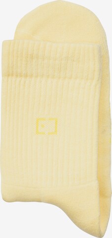 Elbsand Socken in Gelb