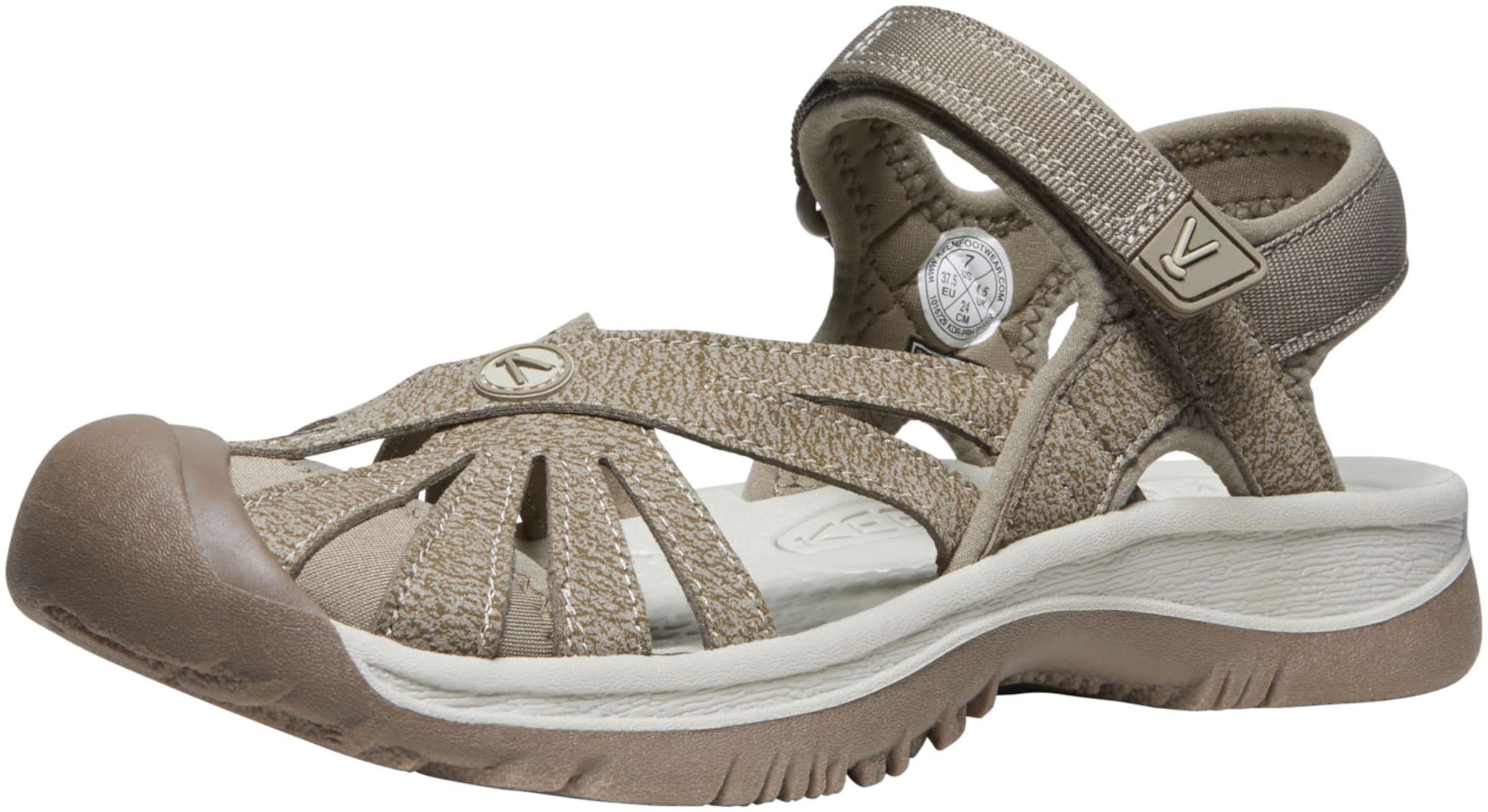 KEEN Hiking Sandals in Grey: front