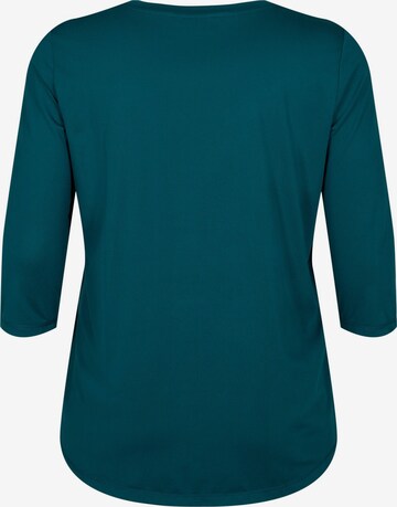 Tricou 'ABASIC ONE' de la Active by Zizzi pe verde