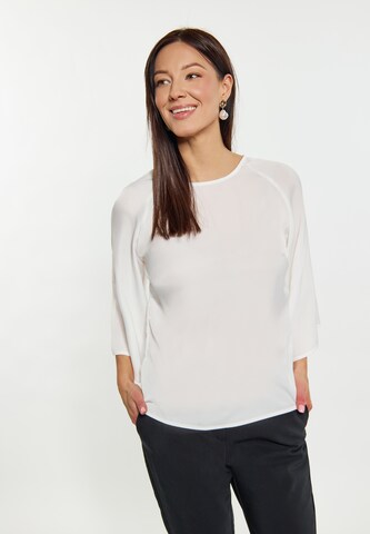 usha BLACK LABEL - Blusa en blanco: frente
