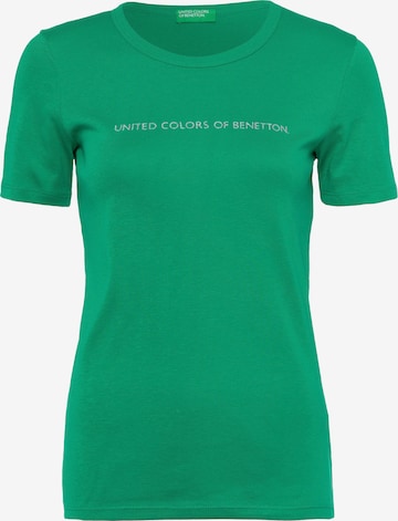UNITED COLORS OF BENETTON Shirt in Grün: predná strana