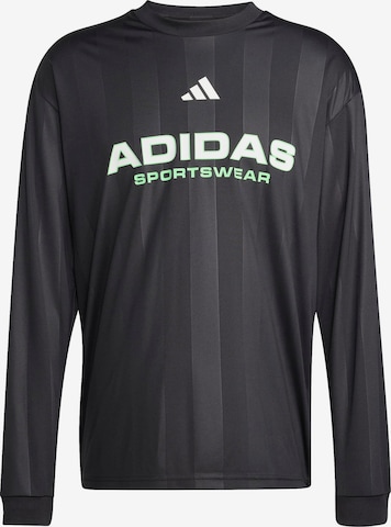 ADIDAS SPORTSWEAR - Camisa funcionais 'Tiro' em preto: frente
