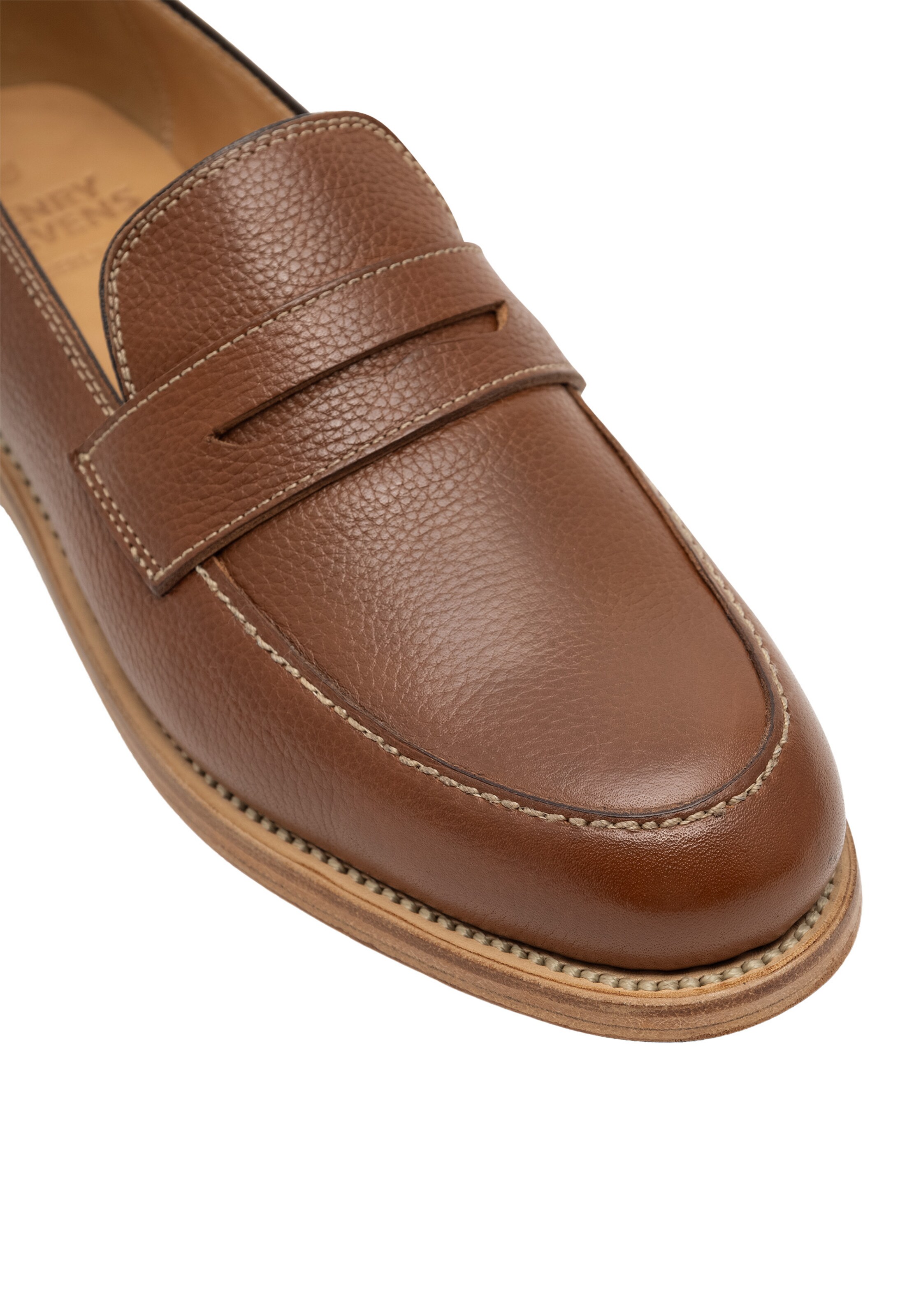 Henry Stevens Classic Flats 'Lee PL' in Brown
