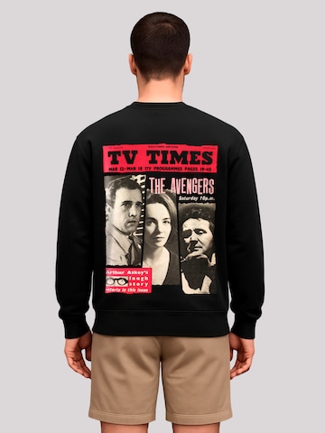 Sweat-shirt 'TV Times The Avengers 1961 Cover' F4NT4STIC en noir