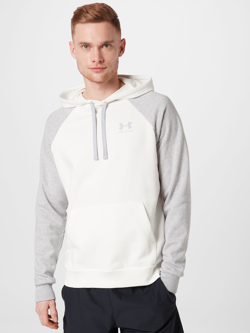 Men Sportswear UNDER ARMOUR Sweaters & zip-up hoodies Off White