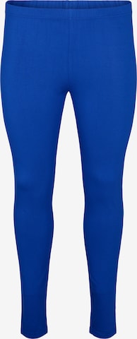 Leggings Zizzi en bleu : devant