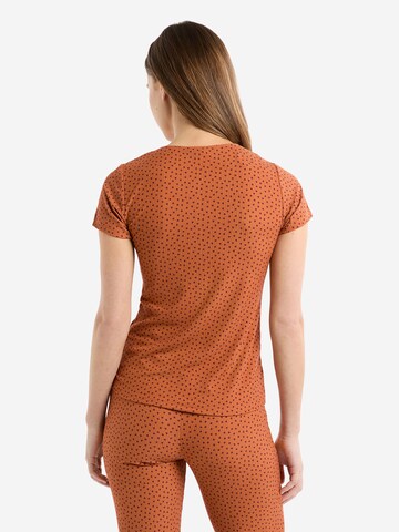 ETAM Schlafshirt 'Manar' in Orange