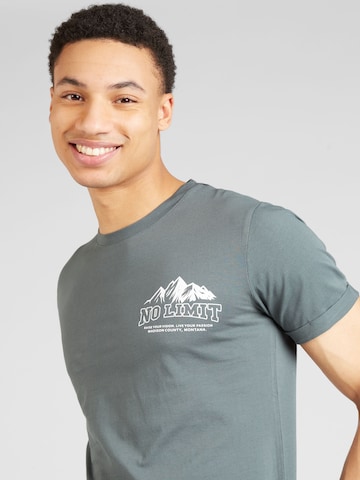 Key Largo T-Shirt 'MT NO LIMIT' in Grün